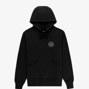 Aime Leon Dore Black Hoodie with Porsche Super Carrera logo